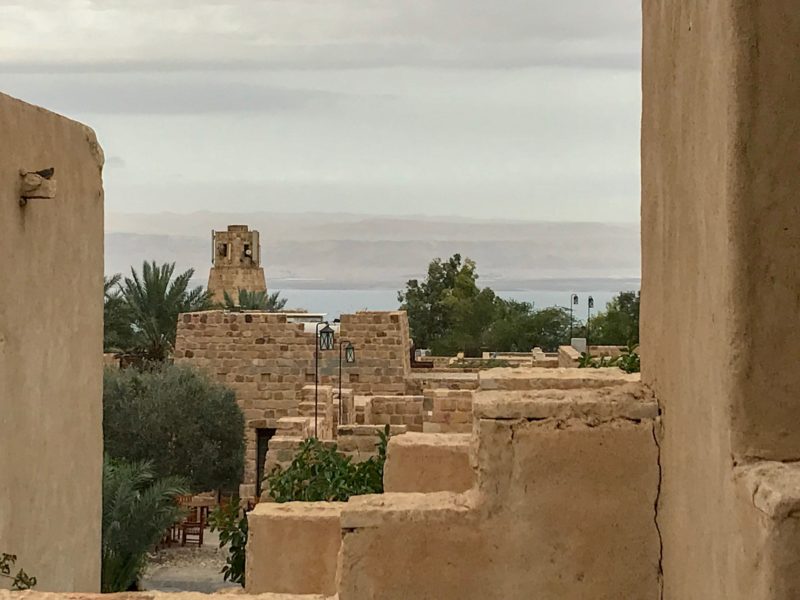 7 Things We Loved About Jordan - Views Across the Dead Sea from the hotel 