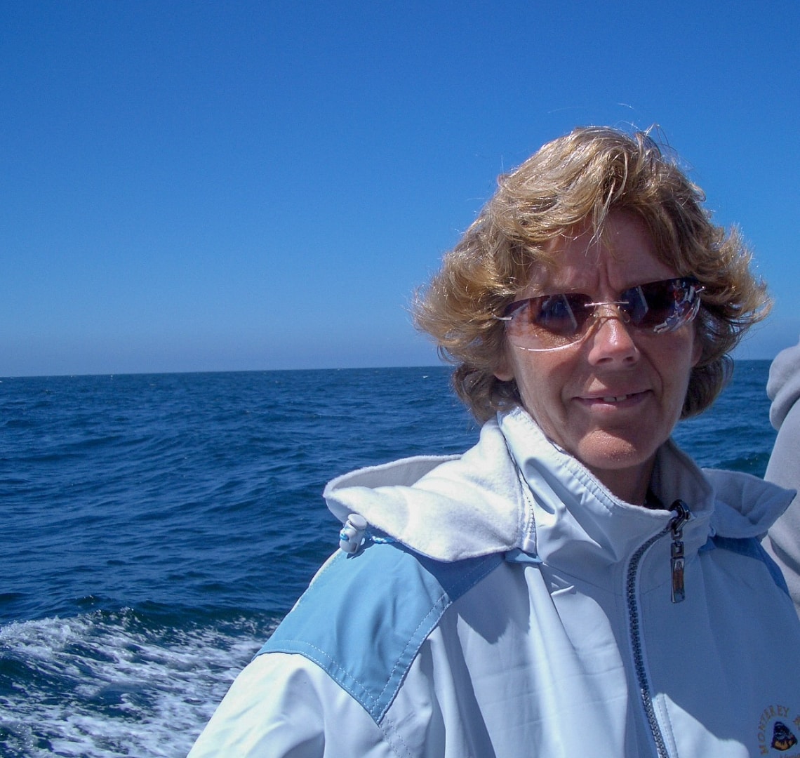 People Who Changed My Life - granny Wanderlust on a whale watching trip in California
