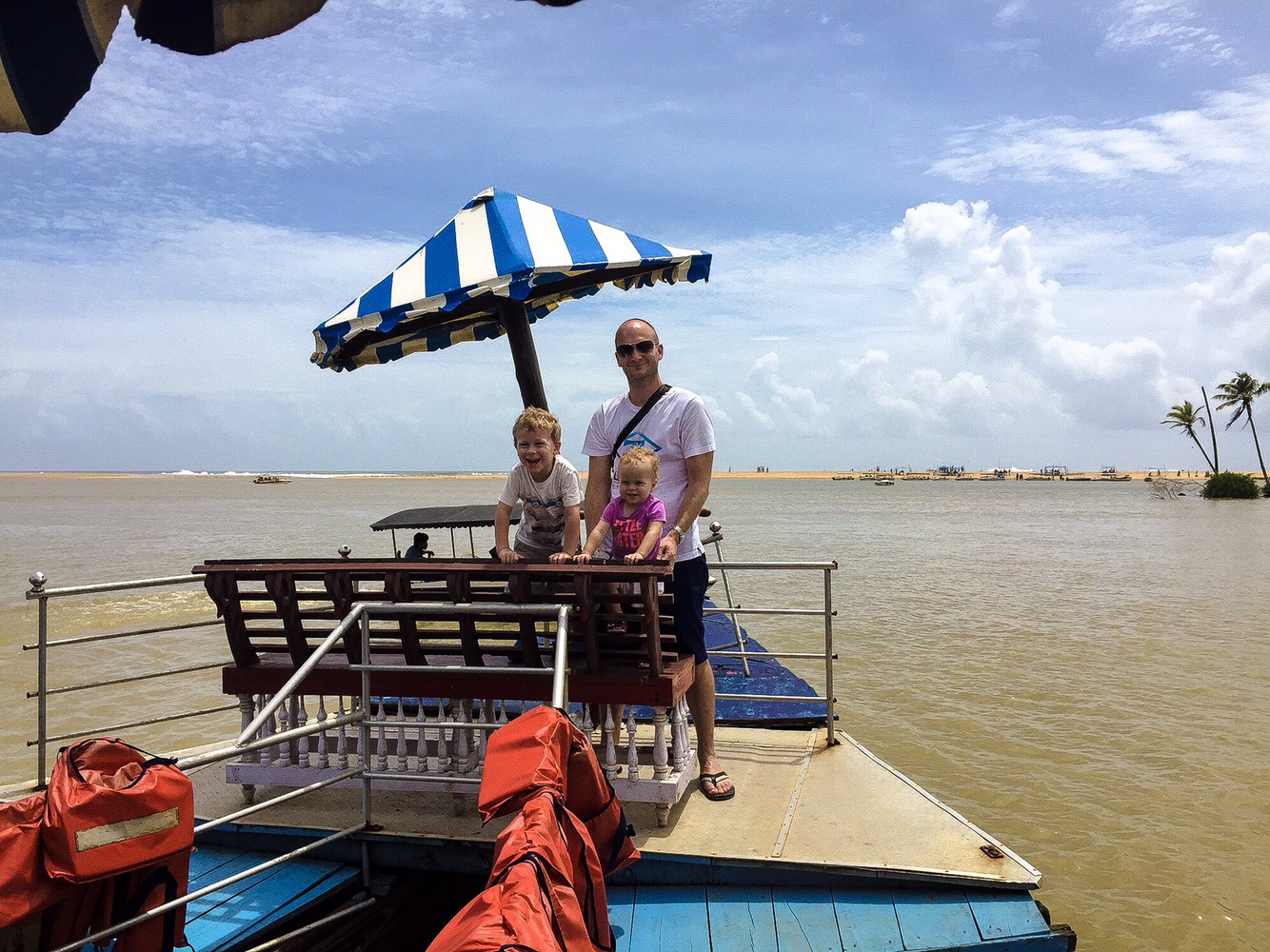 Karamana River boat