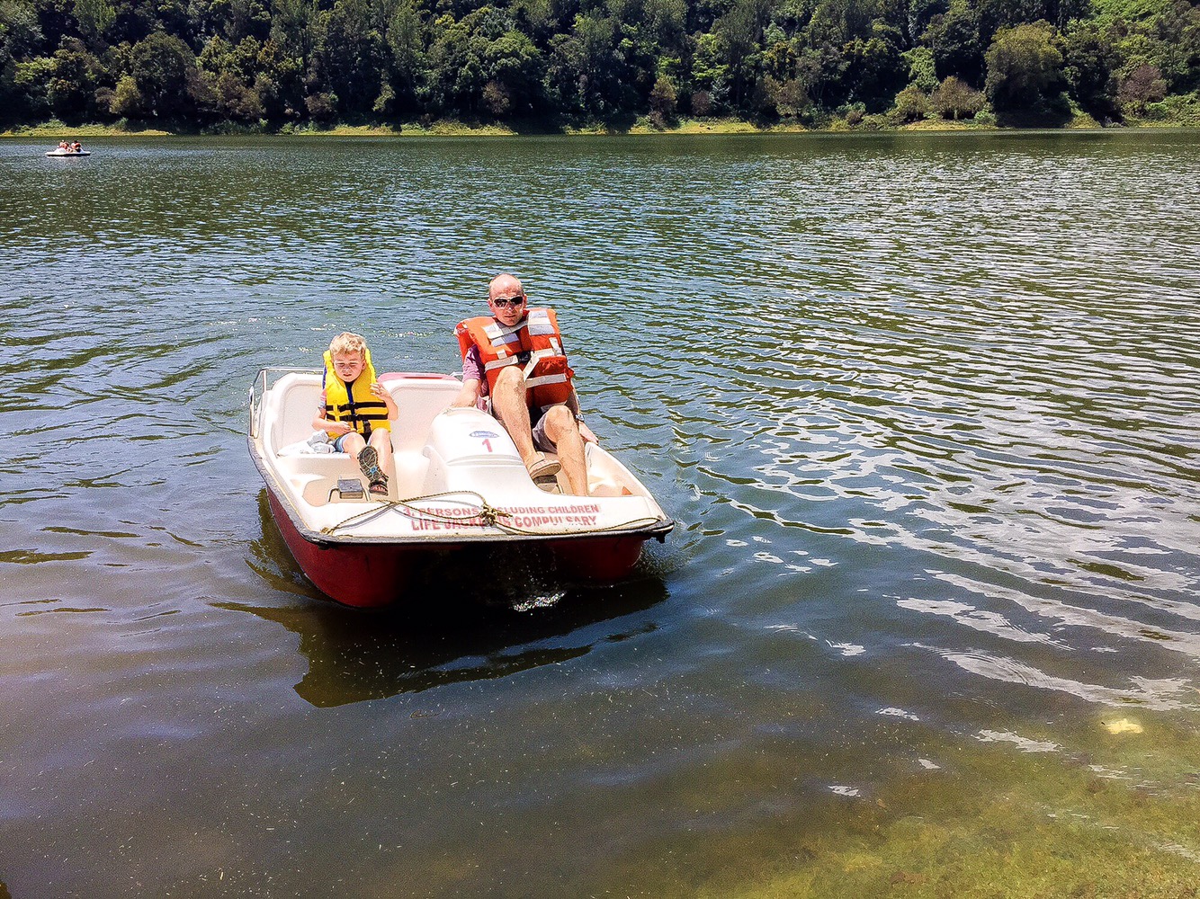 Paddle Boating at Mattupetty