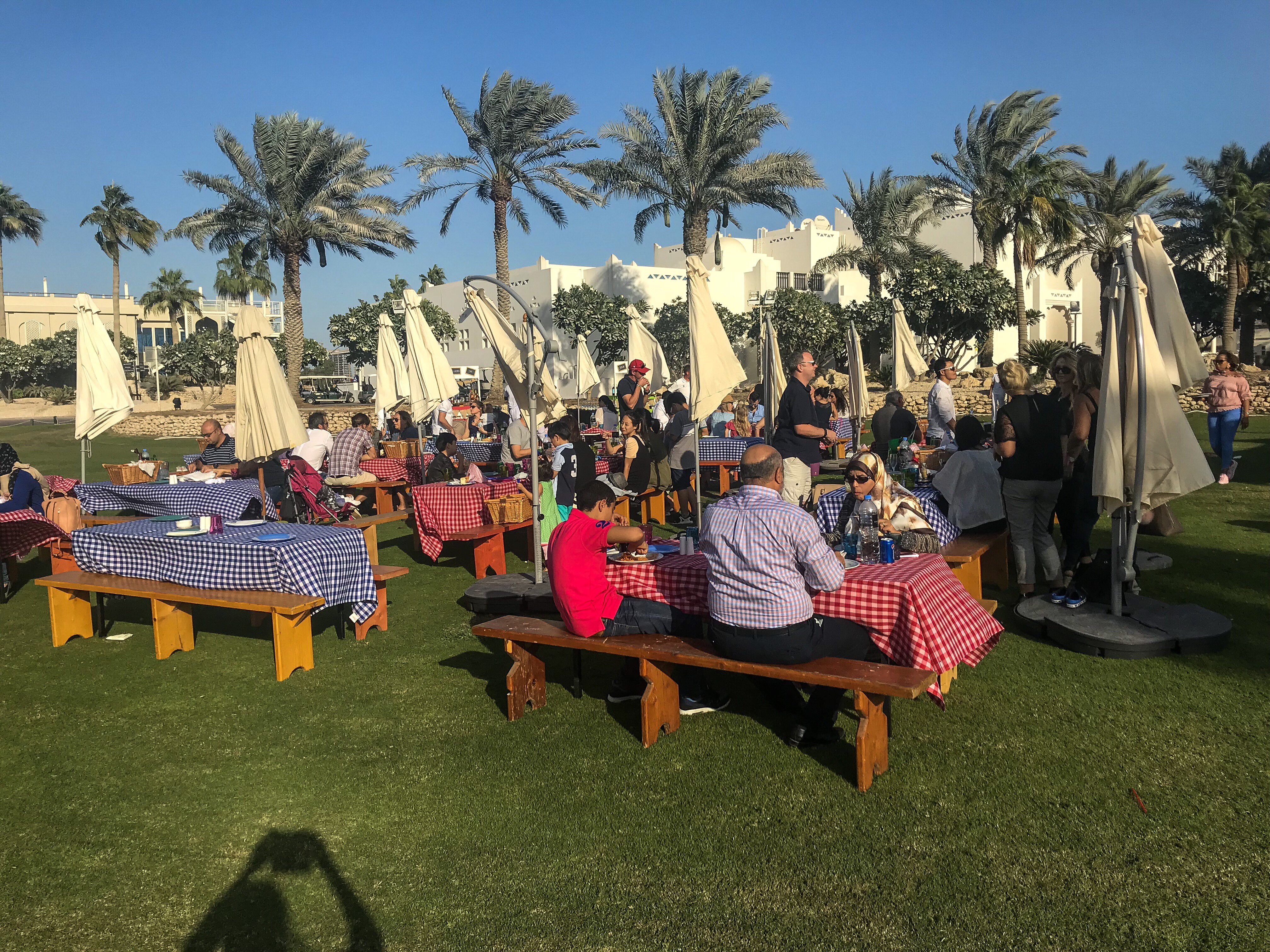 Fun in the sun at Doha Golf Club