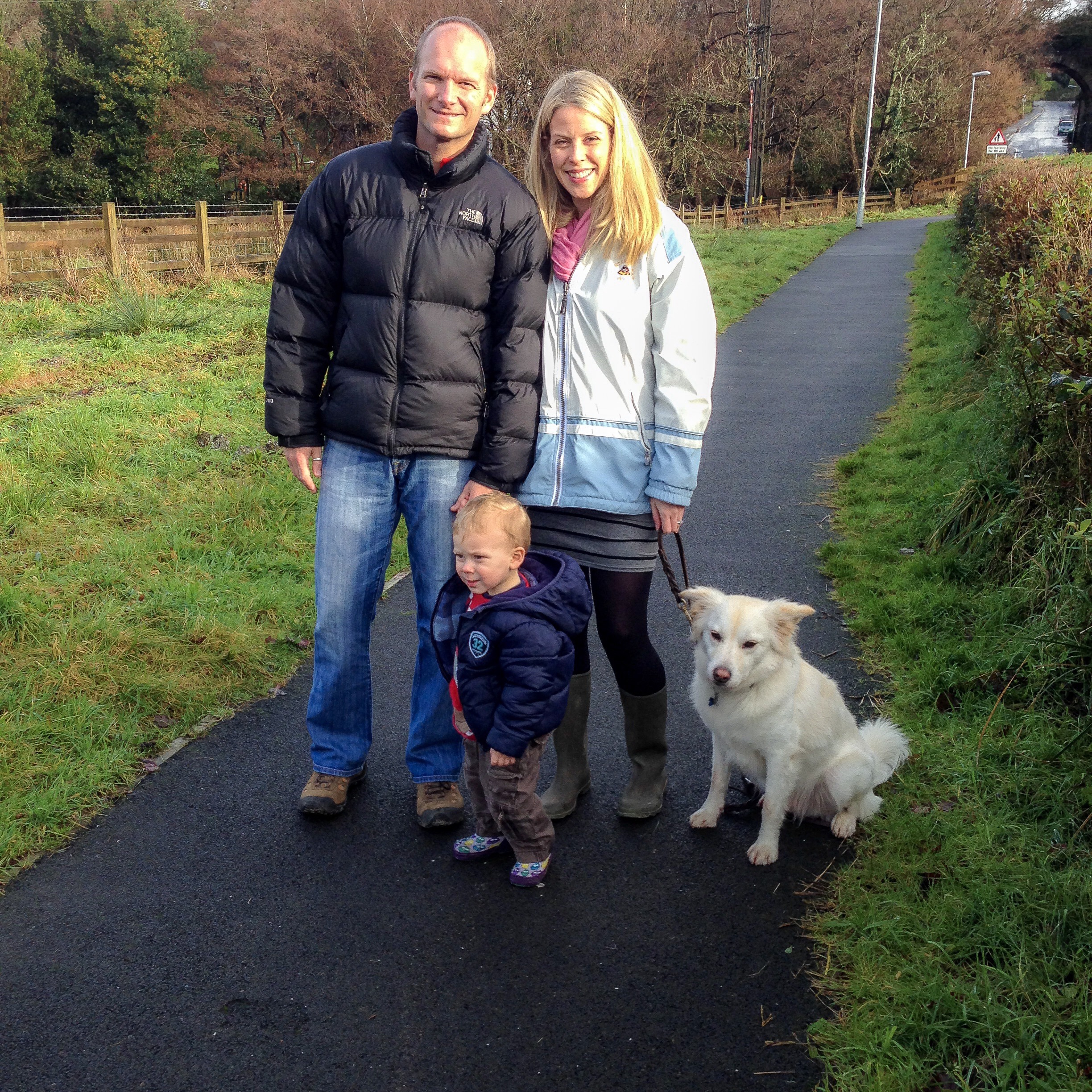 A Christmas Day walk at home in Devon pre Thing 2