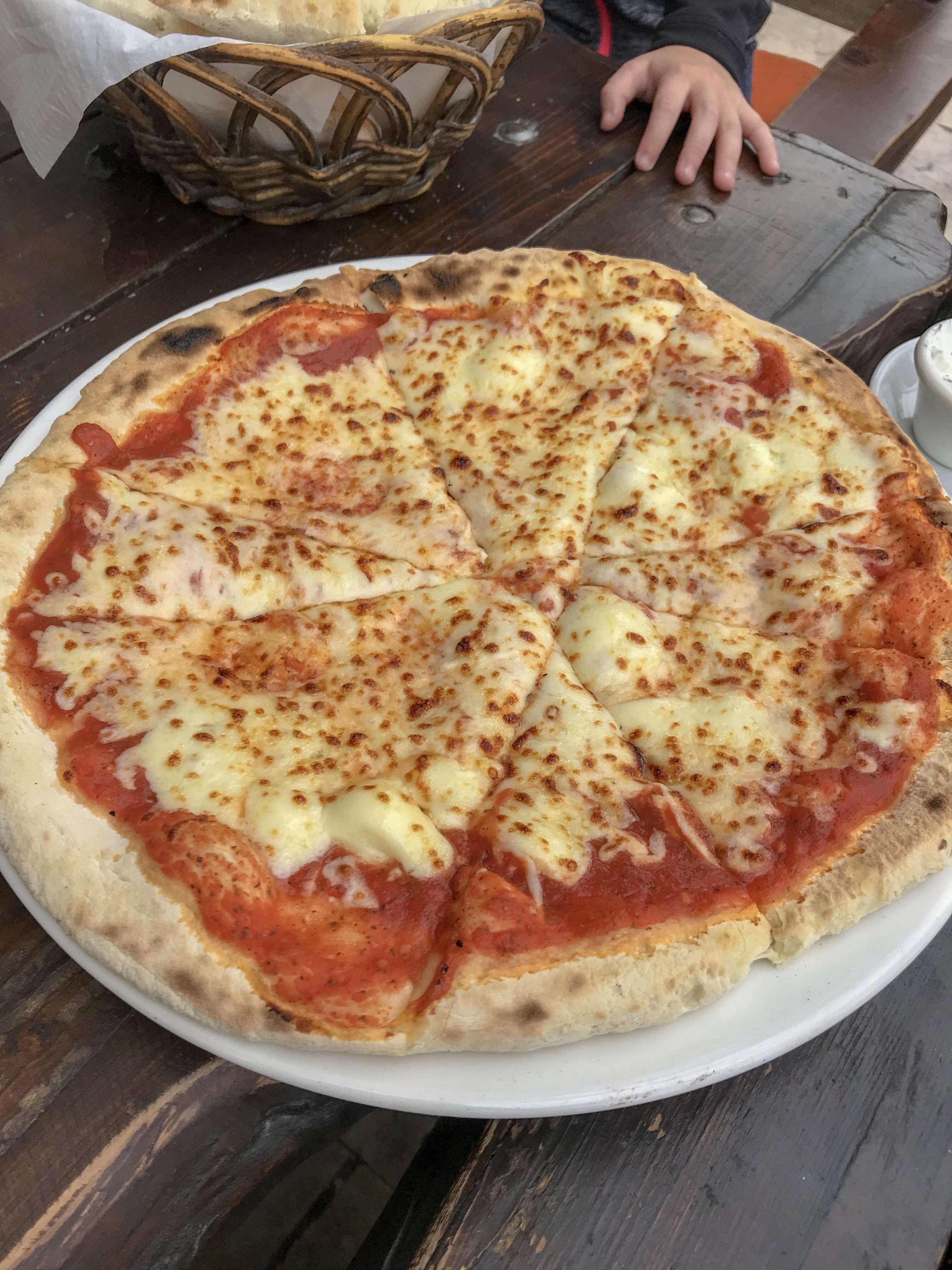 Pizza - found in a restaurant in Jordan